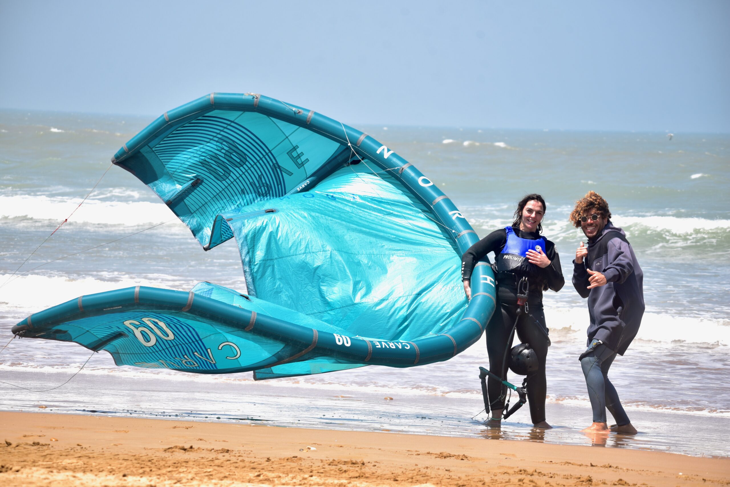 Learn kitesurfing in Agadir at Swell Surf Morocco