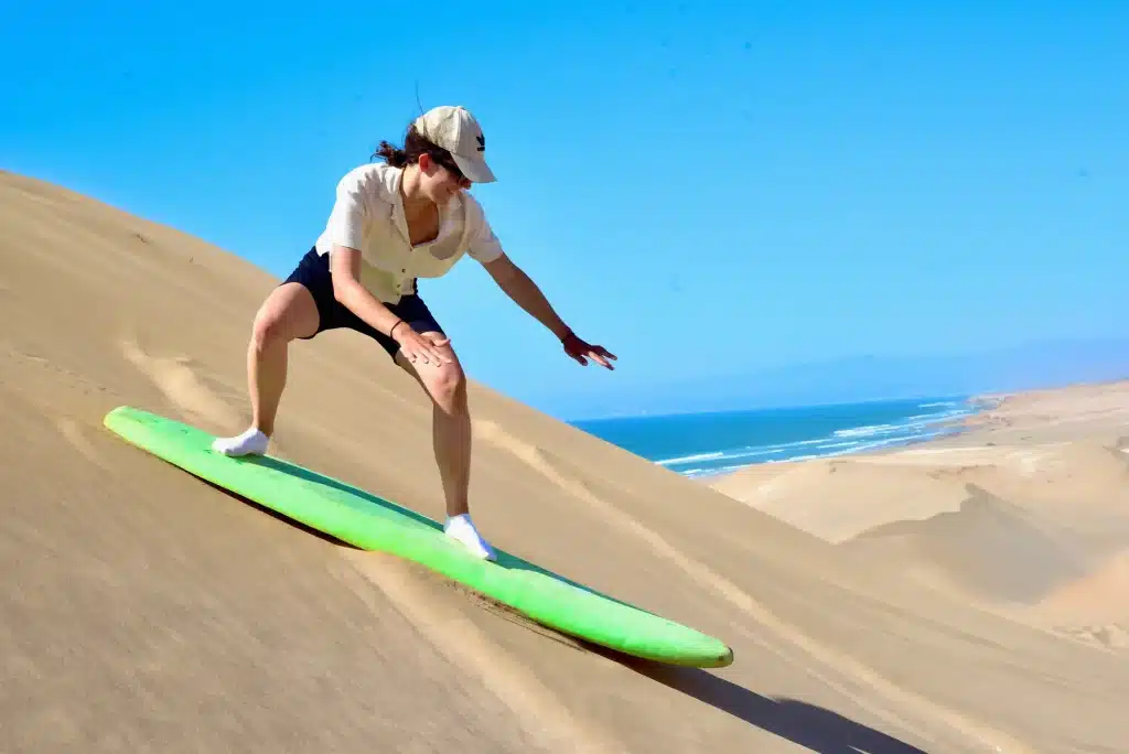 sandboarding in morocco